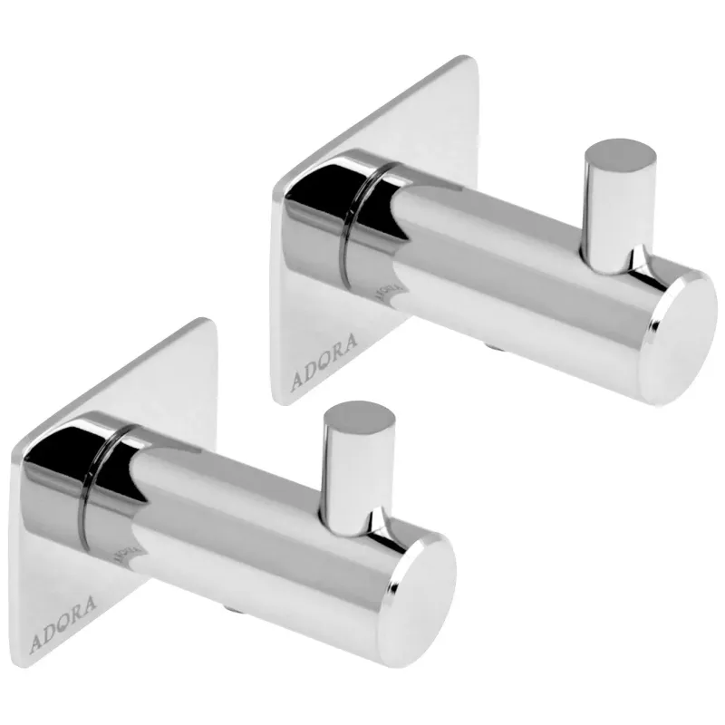 Adora Steel Håndklædekrog   Tap Krom   Stk