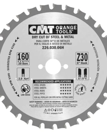 Cmt Klinge 150x2 0x20 Z32 Dry Cut 226 032 06h