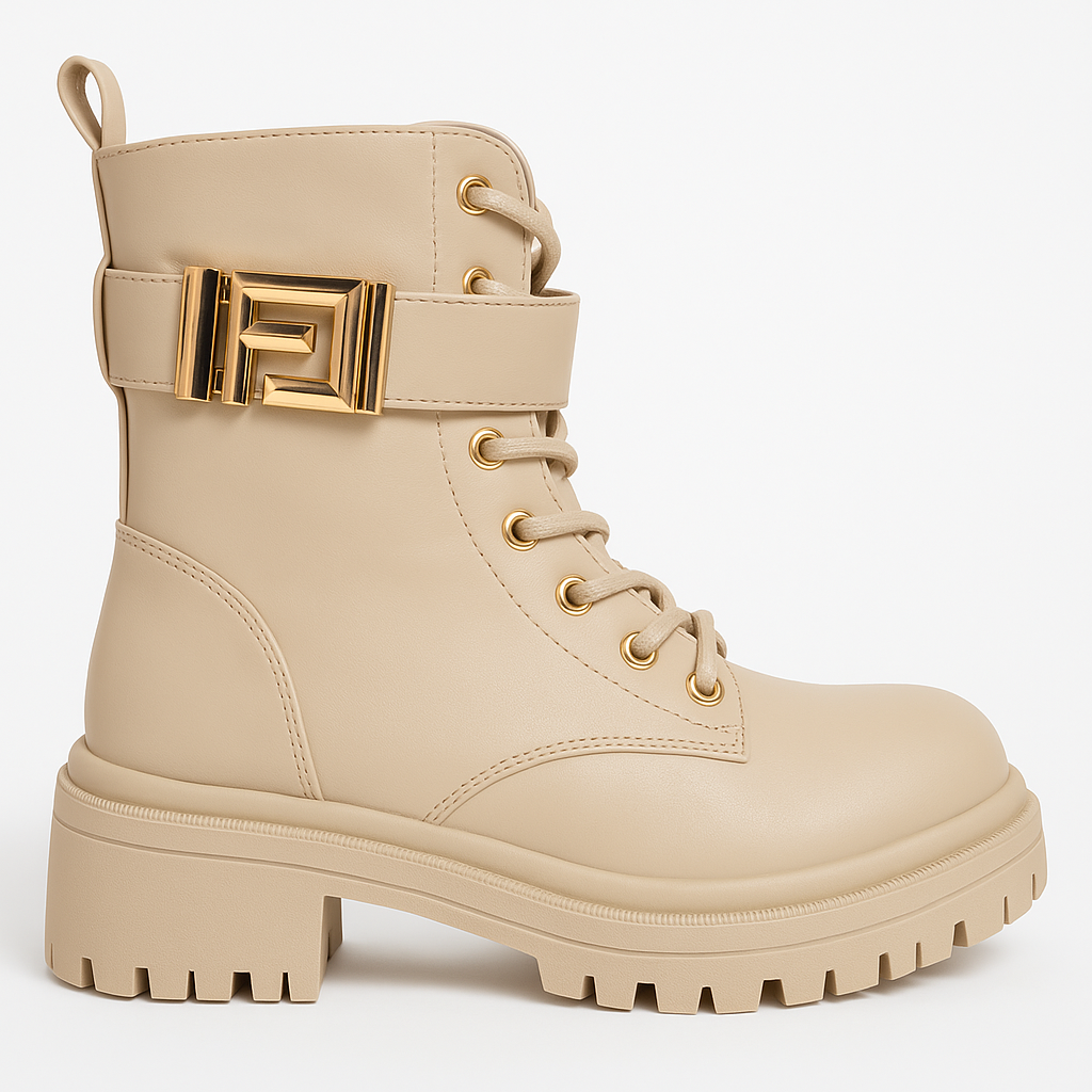 Dame Støvle Beige 41