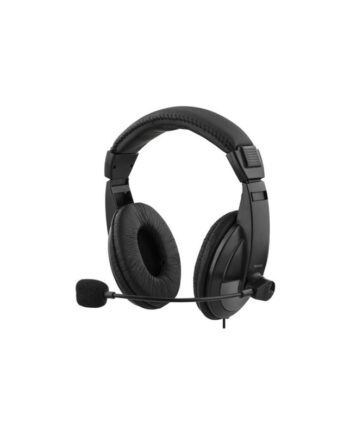 Deltaco Usb-headset Med Mikrofon   Volymkontroll 2m Kabel    Headset