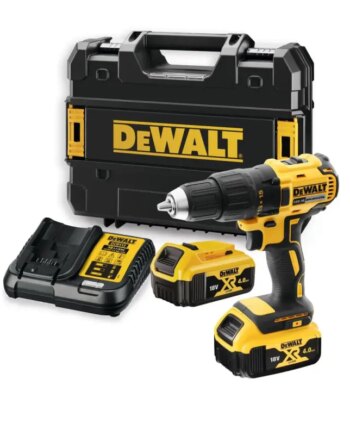 Dewalt 18v Boremaskine 2x4 0ah Dcd777m2t-qw