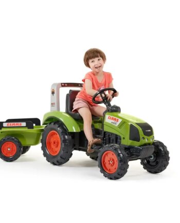 Falk Claas Traktor Med Vogn 808-123