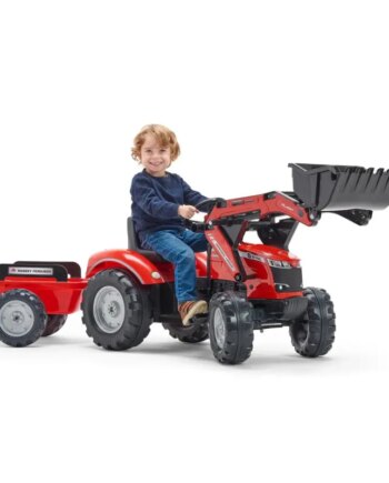 Falk Massey Ferguson Frontlæsser Med Vogn