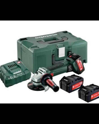 Metabo   18 Ltx 125 Quick Set 602174960 Akku-vinkelsliber