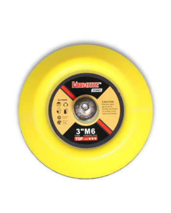 75mm Slibesål Med M6 Gevind 1stk