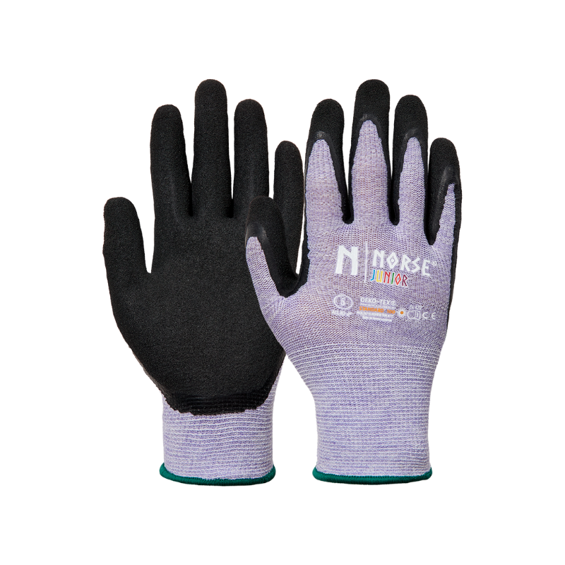 Norse Junior Arbejdshandsker Lilla