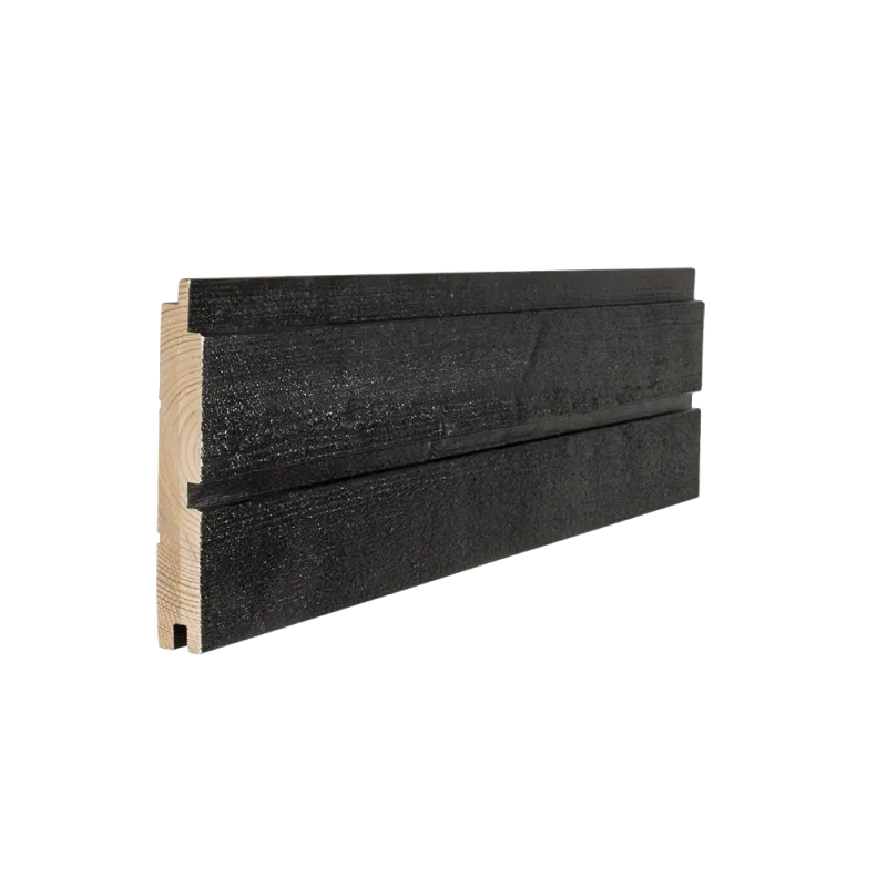 :  Quot  Tgu Sort Ral 9005 22x135 Færdigmalet Træbeklædning