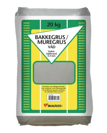 Skalflex Bakkegrus Våd 20kg