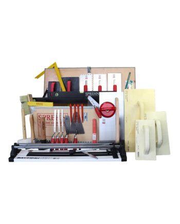 Sprehn Lærlingesæt Til Murer  -line Med Kasse   Fliseskærer 34 Dele