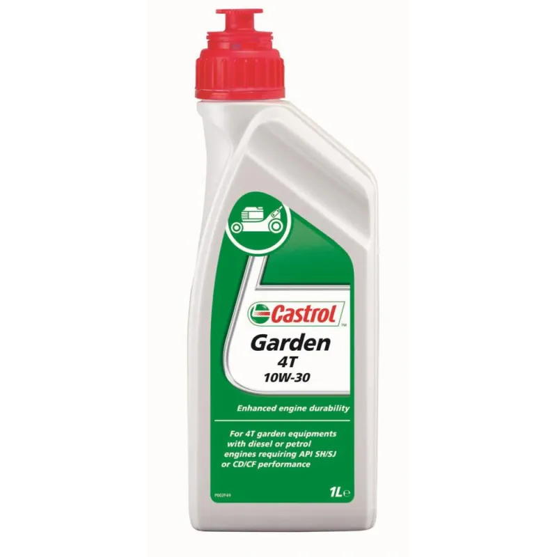 Castrol Garden 4t Til Plæneklipper Og Havemaskiner 10w-30 Liter