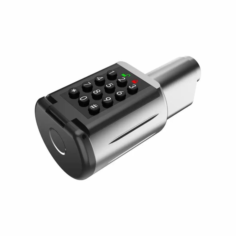 Jasa Guard Cylinder Oval Elektronisk Med Tastatur Fingeraftryk