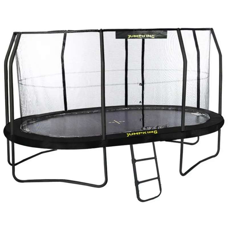 Jumpking Oval Black 460   305 Cm 303524