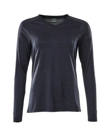 Mascot  Accelerate  -shirt  Langærmet 18091-810 Dame Mørk Marine-meleret