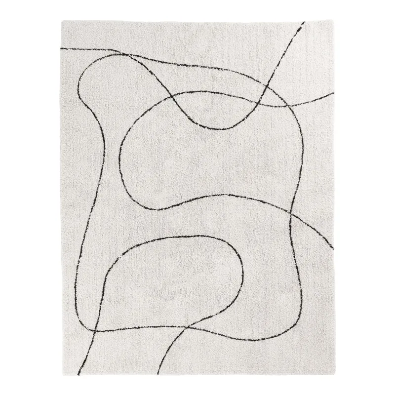 Tæppe Naturfarvet Bomuld 200x300 Cm 3981111