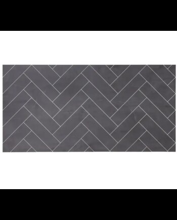 Berryalloc Kitchenwall Sort Kalk Sildeben     2x600x1200mm
