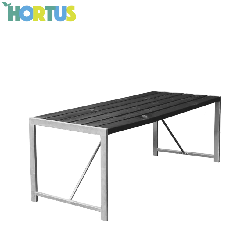 Bord -model Sort Grundmalet Og Galvaniseret Stel 801-095