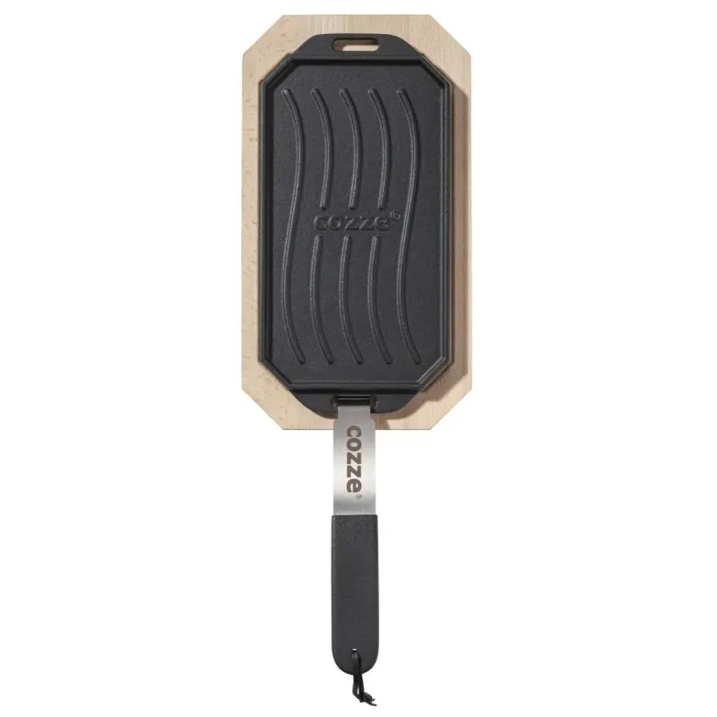 Cozze Vendbar Støbejernspande Med Bordskåner 165 330 Mm