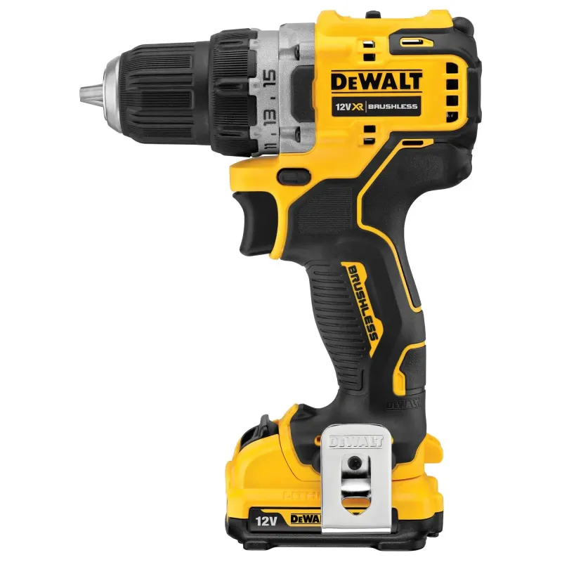Dewalt 12v Xr Boremaskine 2x 0ah Tstak Dcd701d2-qw