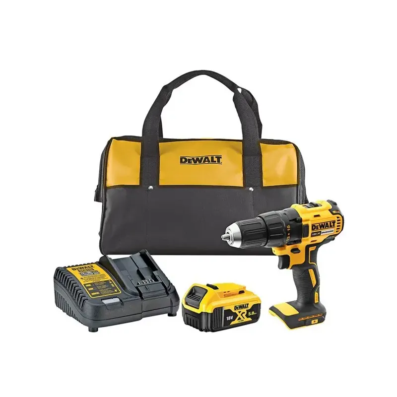 Dewalt 18v Xr Kulløs Boremaskine Soft Bag Ah Lader Dcb115 Dcd777p1-qw