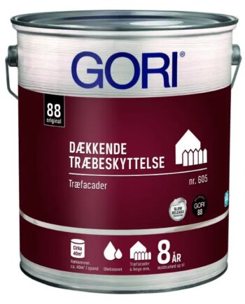Dyrup Gori 605 Træbeskyttelse Dækkende Svenskrød   0lt