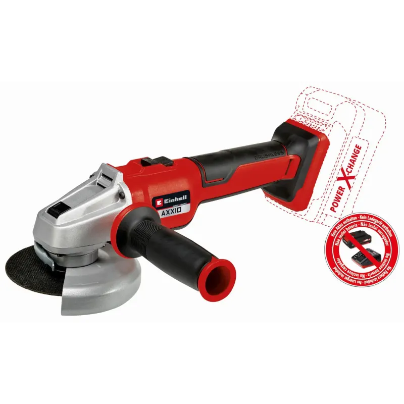 Einhell Axxio 18 125 Akku Vinkelsliber 18v Batteri Og Lader