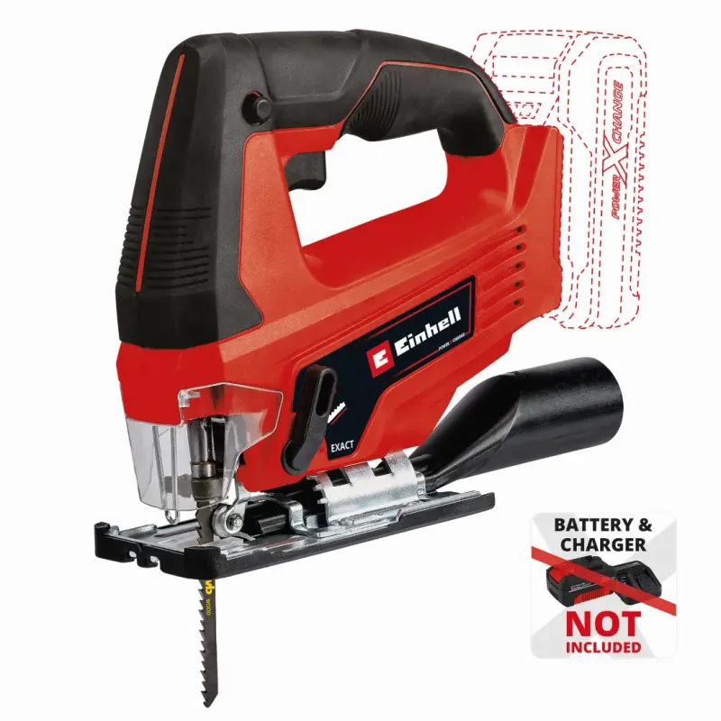 Einhell Tc-js 18 Li Akku Stiksav 18v Batteri Og Lader