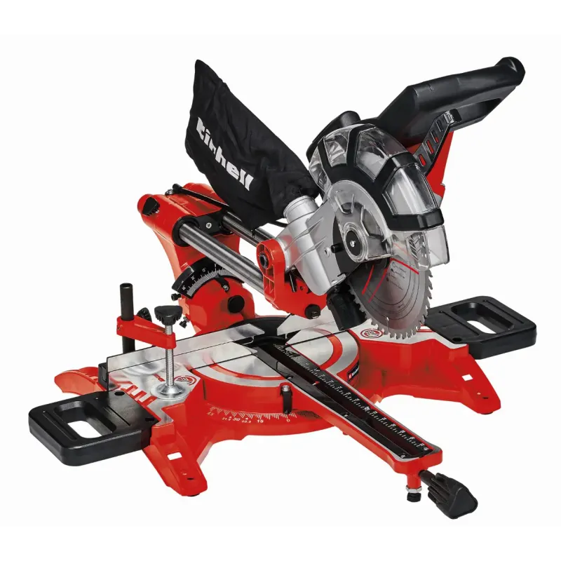 Einhell Tc-sm 2131 Dual Kap- Geringssav Med Udtræk ø210 Mm 230v 1500w
