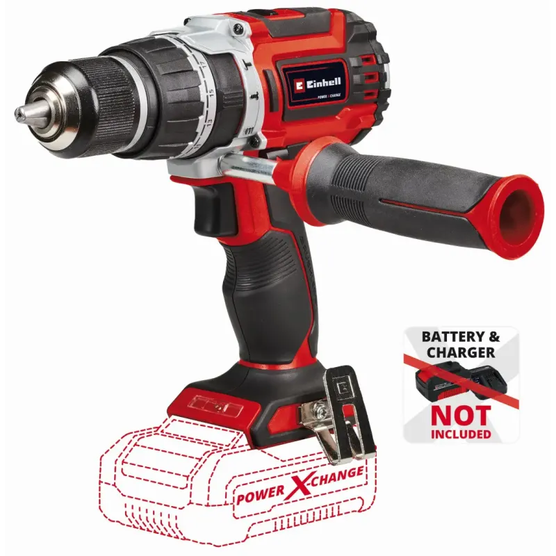 Einhell Tp-cd 18 60 Li Akku Slagboremaskine 18v Batteri Og Lader