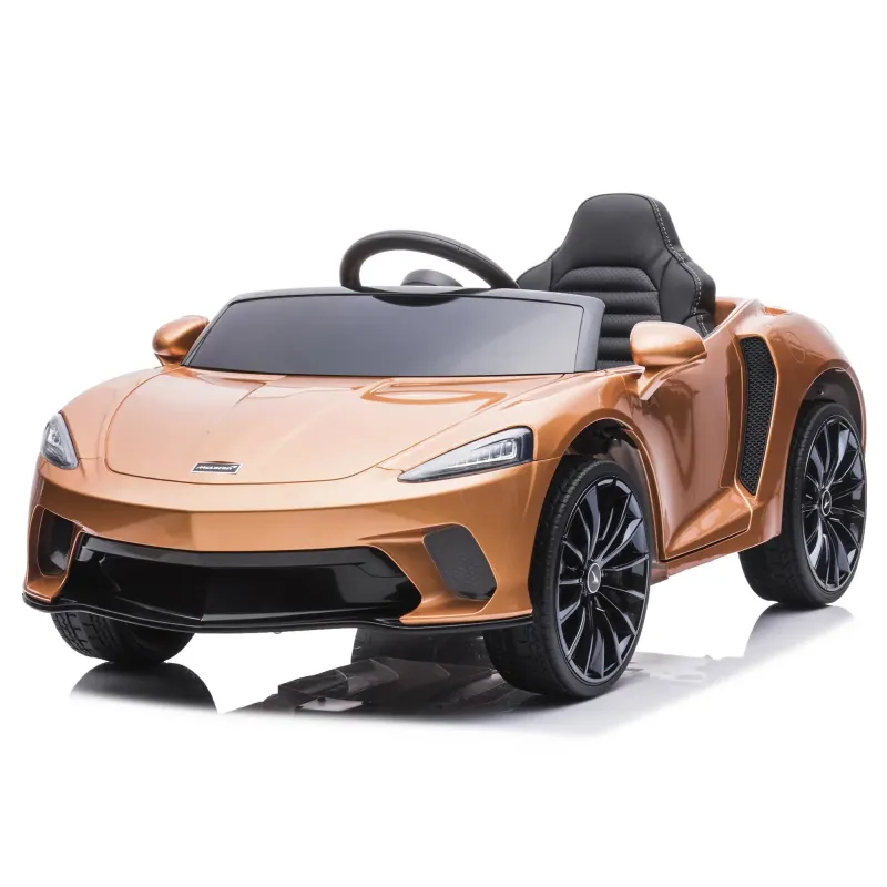 Elbil Mclaren Gt 12v7 Ah Eva Hjul Lædersæde Spraymalet Kobber Nordic Play Speed