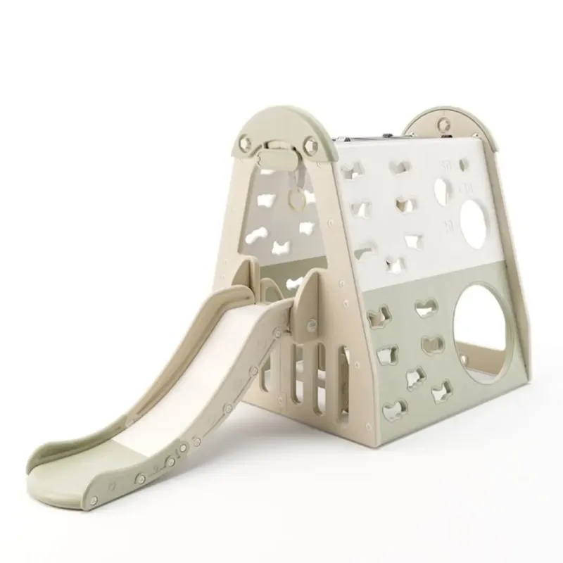 Elite Toys Kids Zone Aktivitets Hus Med Gynge Rutchebane