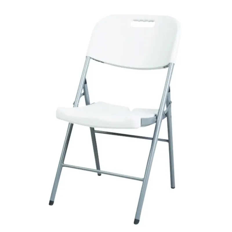 Enjoy-it Luksus Klapstol 45 50 88 Cm Hvid Grå