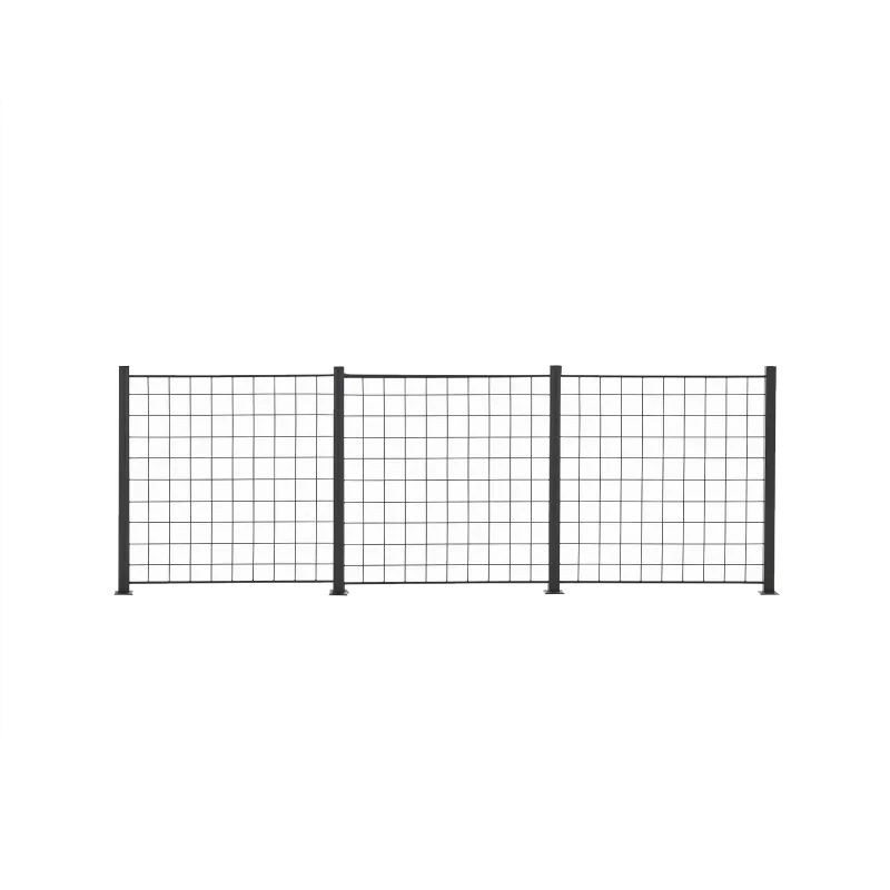 Fag Espalie Sort 100x100 Cm Inkl Alu Stolper 108 Cm 116-092