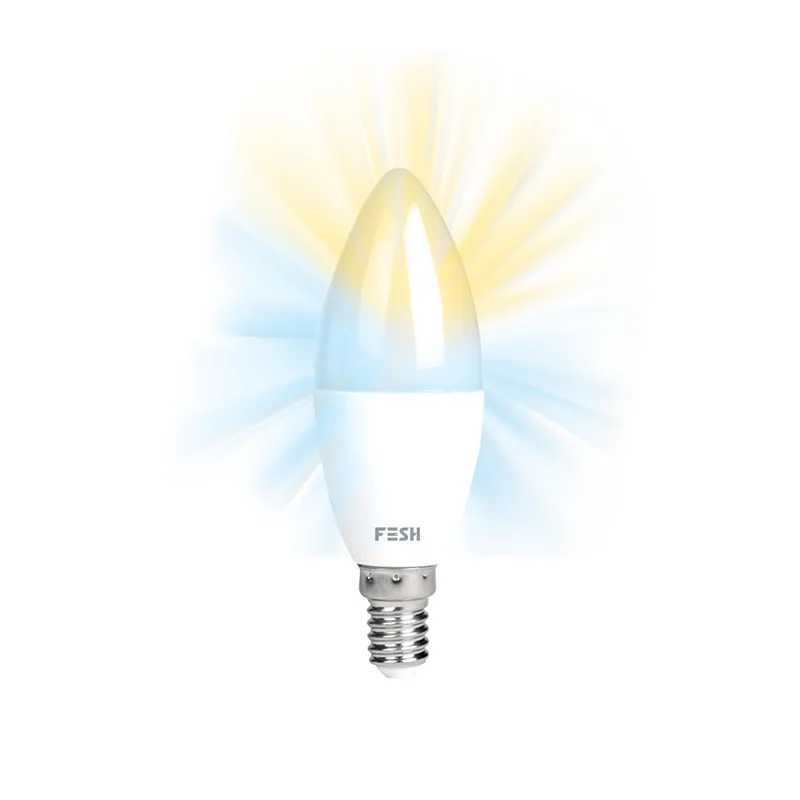 Fesh Smart Home Led Kertepære Kold Varm E14 5w 37