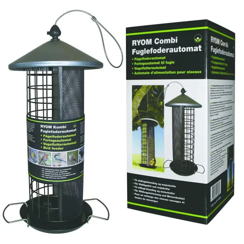 Foderautomat Fuglebl Mejseb 3kg 217-659