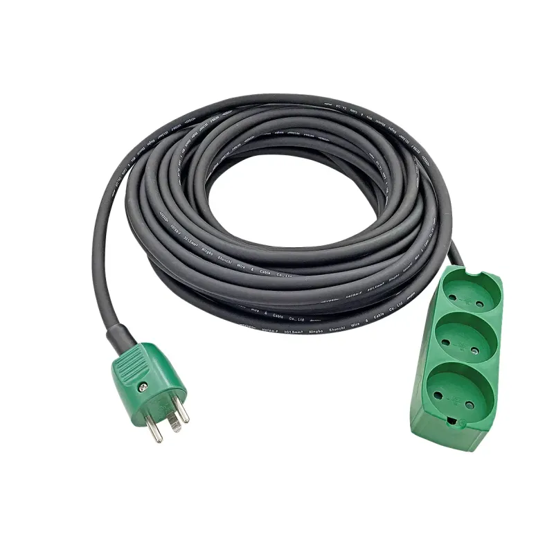 Gripo Kabelsæt -jord Neopren 3x1 5mm2 16a 250v 15m -stik 20341