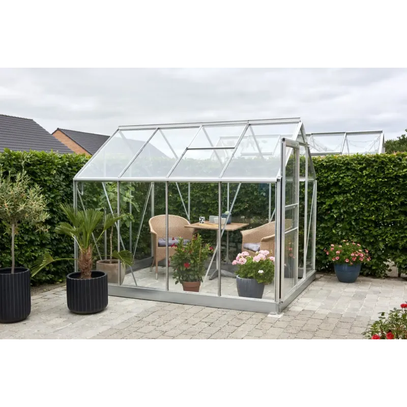 Halls Drivhus Popular 86 Mm Hærdet Glas 70928