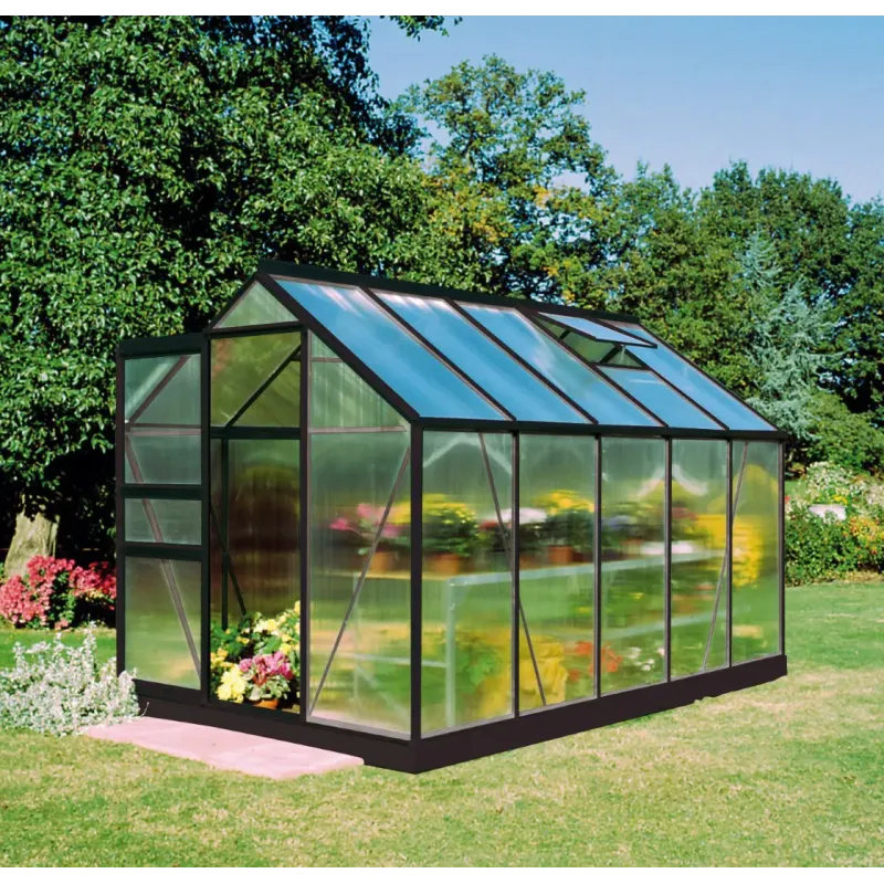 Halls Drivhus Popular 106 Sort Mm Poly F09710