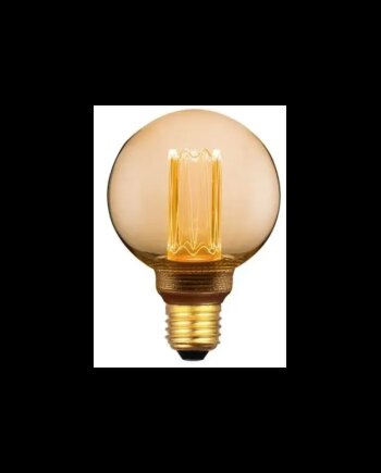 Halo Design Colors Dim Led Mini Globe G80 E27 5w Amber 936045