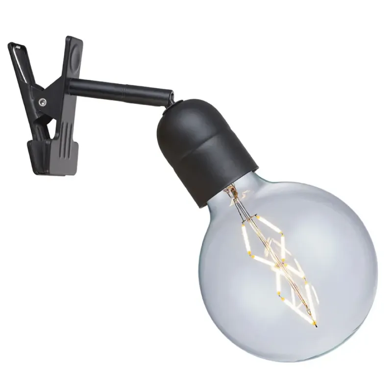 Halo Design Elegance Clip-on E27 Sort 717309