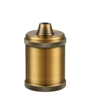Halo Design Fatning  Raw  Metal E27 Antik 717507