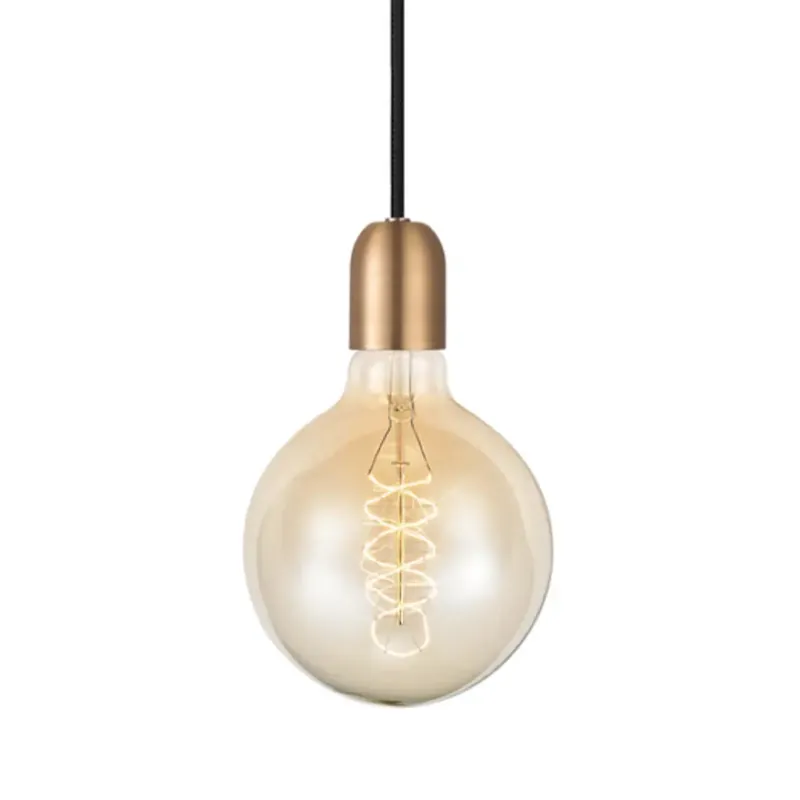 Halo Design Fatningssæt E27 Kobber-lak 741540