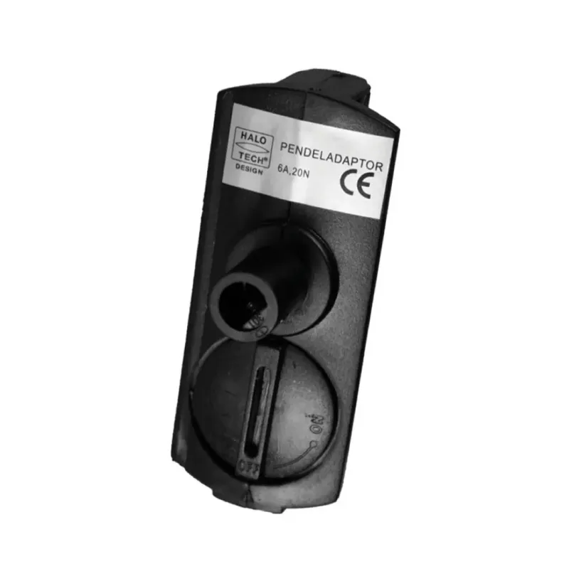 Halo Design Pendel Adaptor Halo-track Sort 720576