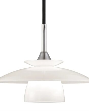Halo Design Scandinavia Pendel ø20 Opal Krom