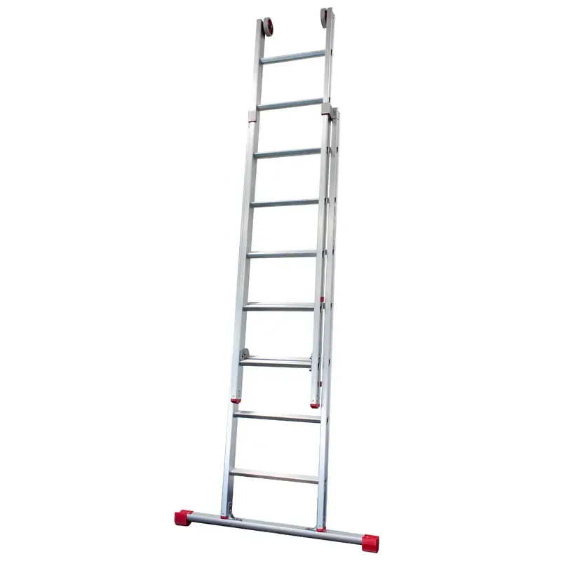 Jumbo Skydestige Sp 2x7 Trin 5m Stigefod 41jss207-