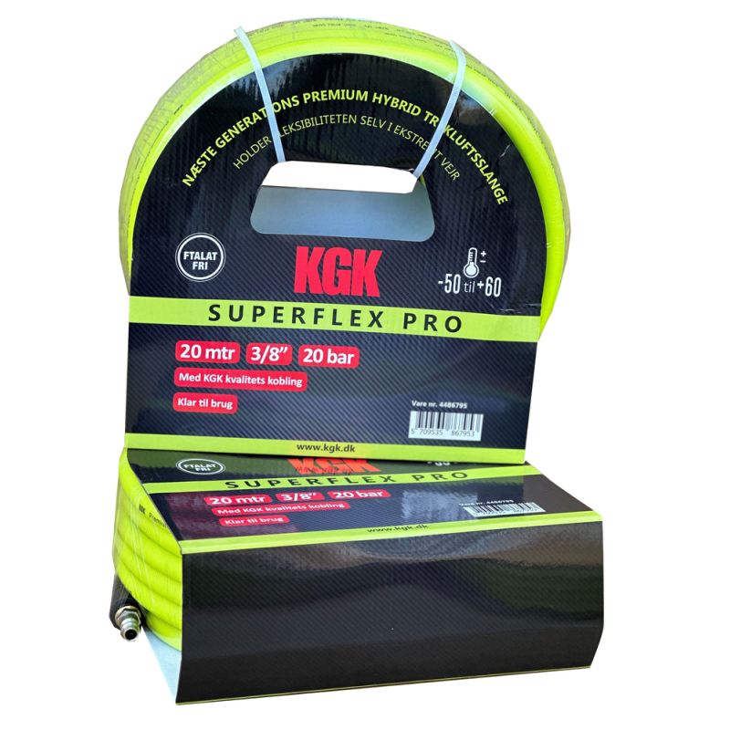 Kgk Trykluft-slange 20 Mtr Kgk Superflex Pro