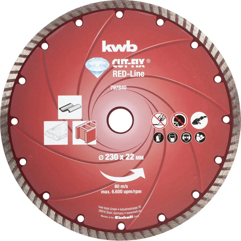 Kwb Diamantklinge Red Line ø230 Mm Cd 49797840