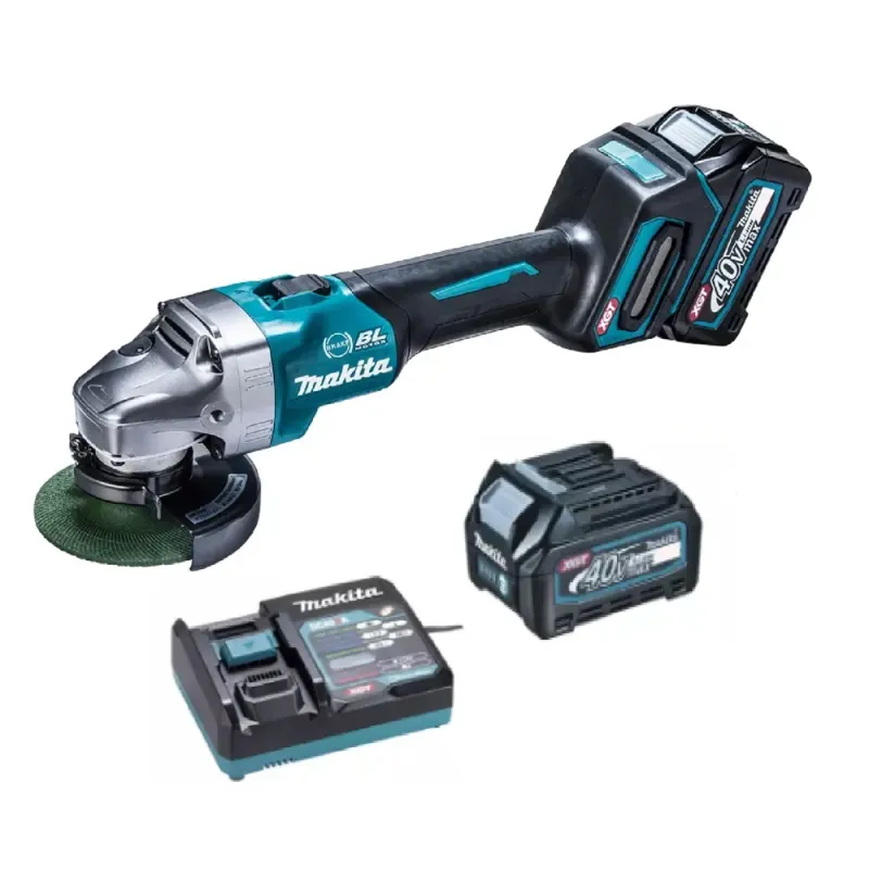 Makita Xgt 40v Vinkelsliber 125mm 0ah Ga005gm201