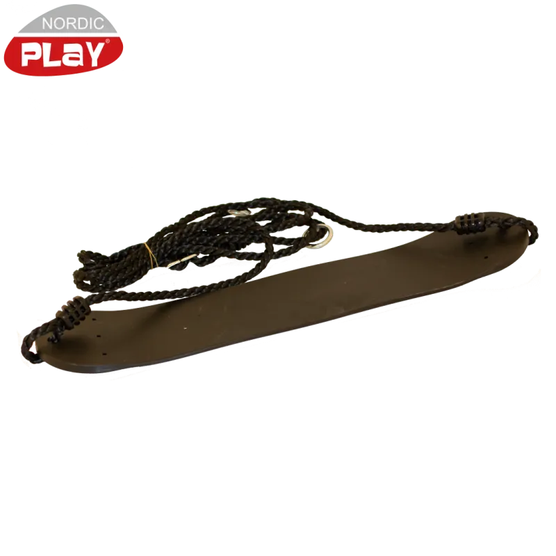 Nordic Play Blød Gynge Sort Med Sort Reb 805-460