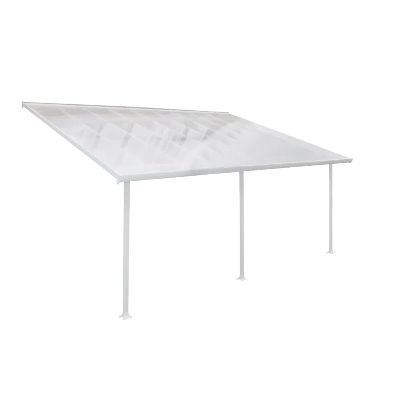 Palram Canopia Feria Terrasseoverdækning 4x6 06 Hvid 540-144