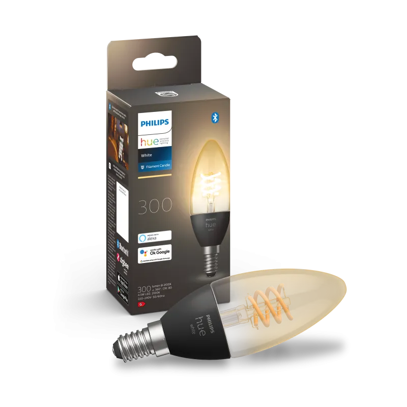 Philips Hue White 5w Fil Candle E14 1p 929002479501